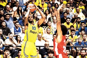 OSHAE BRISSETT has been rising to the moment, delivering several clutch performances to keep Maccabi Tel Aviv firmly in the Euroleague Play-In race.
