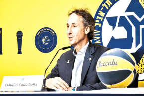 CLAUDIO COLDEBELLA reflects on Maccabi Tel Aviv’s turbulent season as the club battles adversity on and off the court in its push toward the Euroleague playoffs.