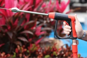 Pocket Hose Arrow is a hose attachment for powerful, easy outdoor cleaning.