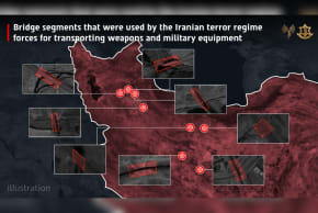 IDF strikes bridges across Iran.