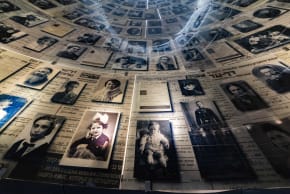 The Hall of Names at the Yad Vashem Holocaust Memorial museum in Jerusalem on April 12, 2026, ahead of Israeli Holocaust Remembrance Day.