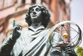 AS AN astronomer, Ralbag influenced Copernicus.  Pictured: Nicolaus Copernicus Monument in his hometown of Torun, Poland.