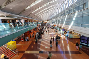 The cleanest airport. Tokyo Haneda, Japan