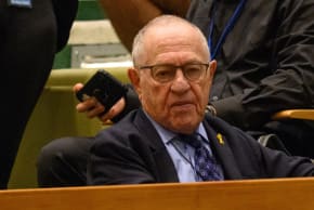 Alan Dershowitz attends the speech of Israeli Prime Minister Benjamin Netanyahu's speech at the 80th session of The United Nations General Assembly (UNGA) on September 26, 2025 in New York City. 