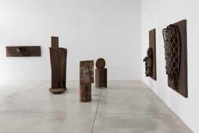 ‘Decapitated fish and Additional Sculptures,’ opened March 12 at Gordon Gallery on the artist’s 80th birthday.