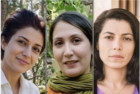 THREE WOMEN - Sharifeh Mohammadi, Pakhshan Azizi, and Varisheh Moradi - are at risk of death following the confirmation of their death sentences.