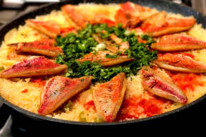 Fish Paella.