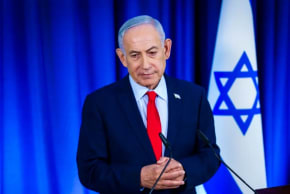 El primer ministro israelí, Benjamin Netanyahu, habla durante una rueda de prensa en Jerusalén, el 19 de marzo de 2026.