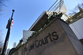 THE VANCOUVER Law Courts on January 29, 2019, in Vancouver, Canada. 