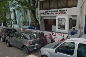 The Max Nordau Library in La Plata, Argentina was hit with a Molotov cocktail on Thursday night, the library's board of directors reported. 