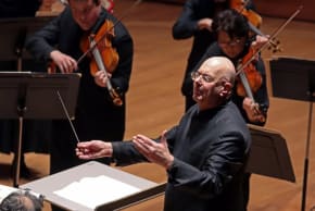 Leon Botstein leading the American Symphony Orchestra in Johann Christian Bach's "Symphony in G minor" in the program "Sons of Bach" at Alice Tully Hall on Thursday night, December 19, 2019 in New York, NY. 