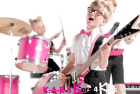 Screenshot from an ad for Kars4Kids.