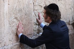 Openly discussing his personal affinity for Judaism, Argentina’s President Javier Milei says that he intends to convert to Judaism after leaving office.