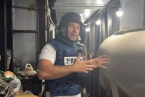 Yehia Kassem, corresponsal jefe de la cadena en lengua árabe Al-Hurra. 