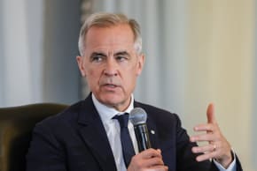 Canadian Prime Minister Mark Carney speaks to the Economic Club of New York in New York City, US, May 28, 2026.