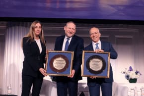 Co-Founders of Nefesh B’Nefesh, Rabbi Yehoshua Fass and Tony Gelbart.
