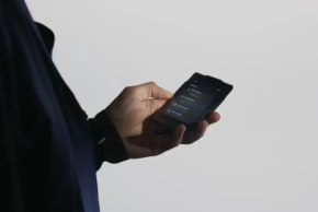 An employee badge that is actually a tiny computer