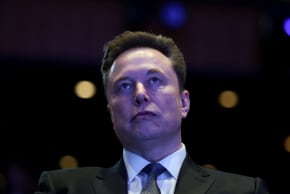 Elon Musk attends the U.S.-Saudi Investment Forum in Washington, D.C., U.S., November 19, 2025. 
