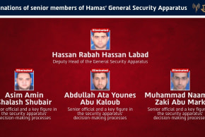 SENIOR MEMBERS of Hamas' General Security Apparatus, killed by the IDF.