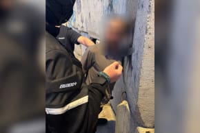 Israel Police arrest Bethlehem resident arrested on suspicion of stabbing and robbing a man in his Tel Aviv apartment over the weekend, June 7, 2026.