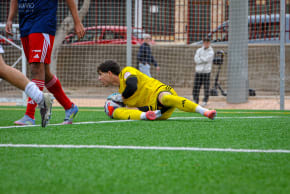 Goalkeeper Ben Levav, 18, has overcome some major obstacles and hopes to compete in the soccer tournament in this summer’s Maccabiah Games.