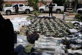 Syrian security forces seize a Hezbollah weapons shipment near the Syrian-Iraqi border, July 16, 2026.