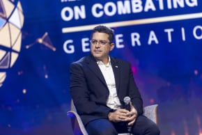 Diaspora Affairs Minister Amichai Chikli attends a conference against antisemitism in Jerusalem, January 26, 2026.