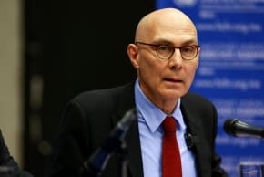 FILE PHOTO: United Nations High Commissioner for Human Rights Volker Turk, in Mexico City, Mexico April 22, 2026.