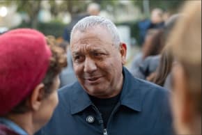 Former IDF chief of staff Lt.-Gen. Gadi Eisenkot of the Yashar Party.