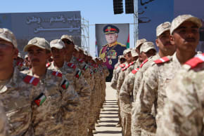 Jordan occupies a critical position between Israel, Iraq and Syria, making the kingdom an important buffer against weapons smuggling, militant infiltration and Iranian efforts to expand its regional influence.