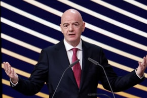 FIFA PRESIDENT Gianni Infantino faces growing questions over the direction of world soccer after Israel withdrew its support for his leadership ahead of next year’s presidential election.