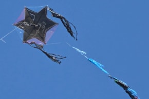 The kite, which crossed from Gaza to Israel, didn't carry any explosive devices.