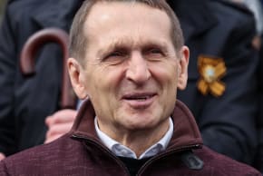 Foreign Intelligence Service Director Sergey Naryshkin attends a military parade on Victory Day, marking the 81st anniversary of the victory over Nazi Germany in World War Two, in Red Square in central Moscow, Russia, May 9, 2026.