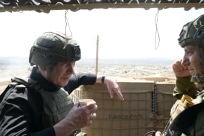 Prime Minister Benjamin Netanyahu visits an IDF outpost in the Gaza Strip on September 2, 2026.