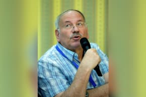 Israeli radio journalist Gideon Kutz. October 11, 2019.