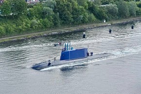 New German-made Israeli submarine 'INS Drakon' embarks from Germany for Israel, September 21, 2026.