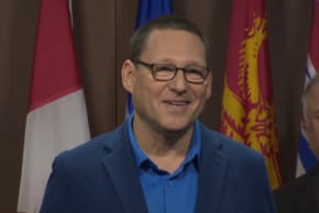 Canadian New Democratic Party Leader Avi Lewis.