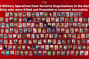 IDF reveals that 170 alleged "journalists" killed in Gaza were Hamas, PIJ terrorists. (photo credit: IDF SPOKESPERSON