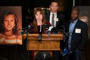 Witness Catherine Sweeney with WPLN recounts the planned execution of Christa Pike at Riverbend Maximum Security Institution in Nashville, Tennessee, US, September 30, 2026. Pike had not been declared dead when the witnesses were asked to leave the room they were witnessing in.