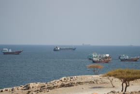 Vessels at the Strait of Hormuz, as seen from Musandam Friday, 2nd October 2026