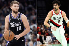 Domantas Sabonis and Deni Avdija.