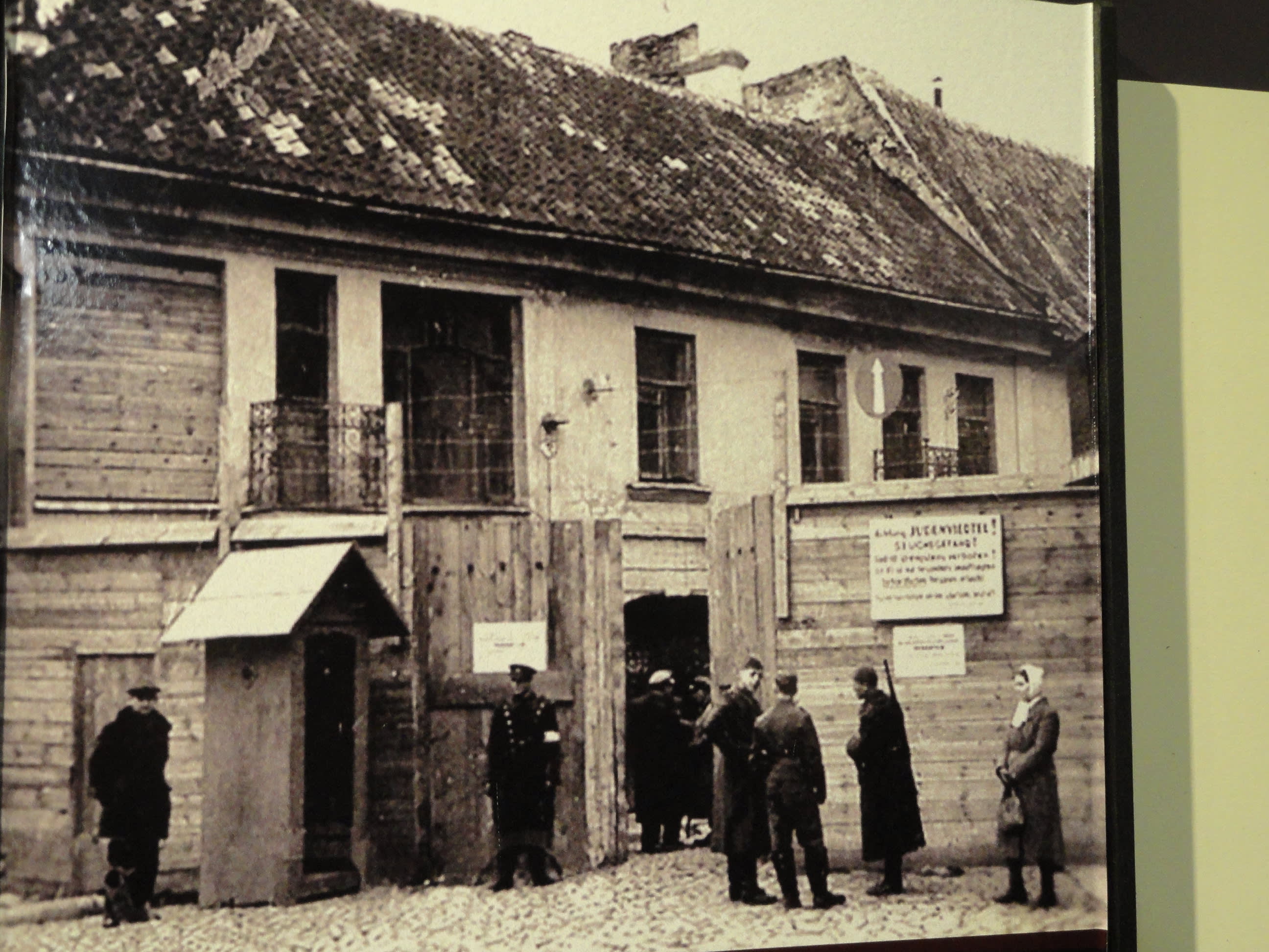  The main entrance to the Vilnius Ghetto in Lithuania during World War II. (photo credit: Wikimedia Commons)
