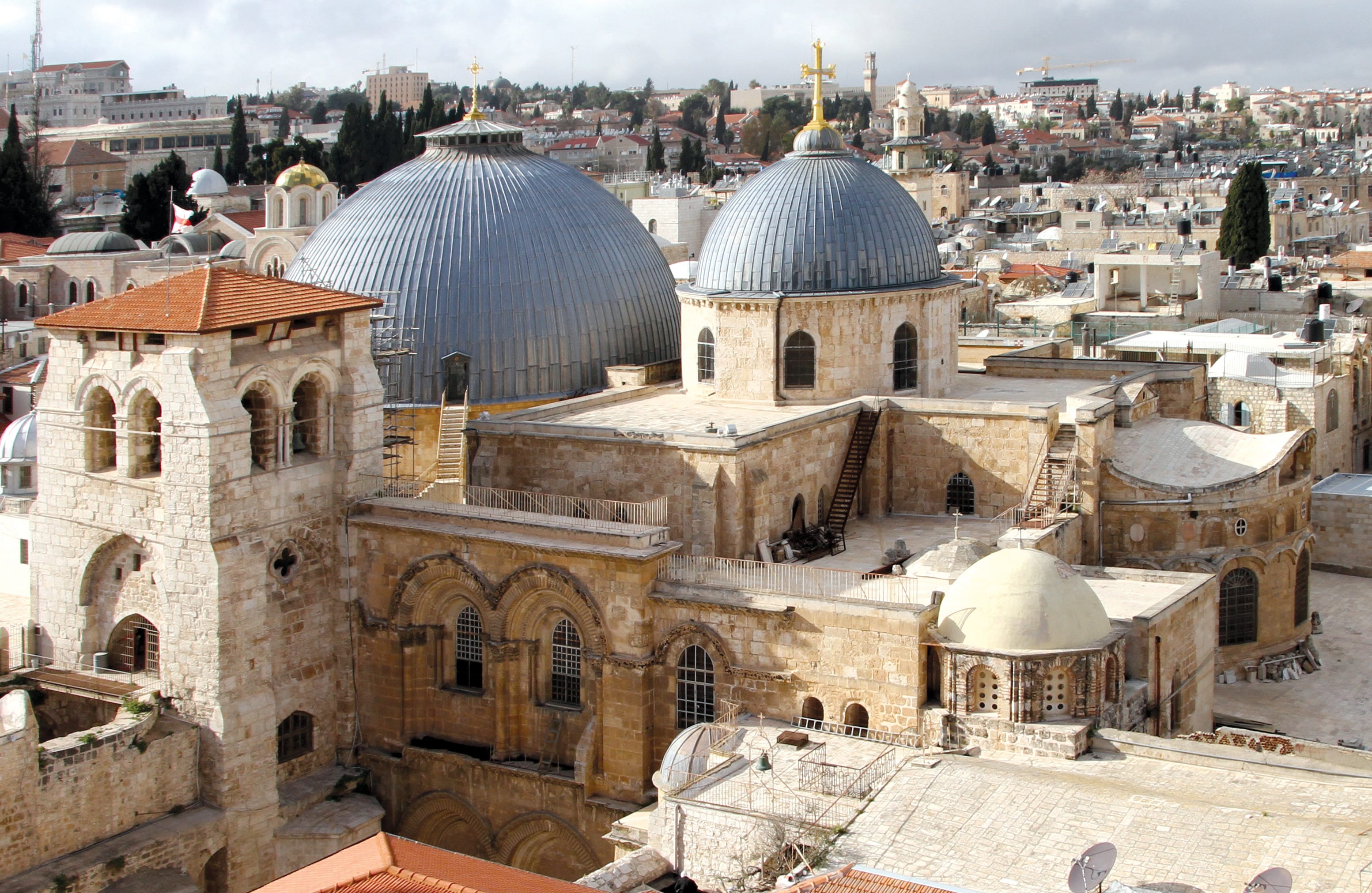  Church of the Holy Sepulchre (photo credit: Gerd Eichmann/Wikipedia)