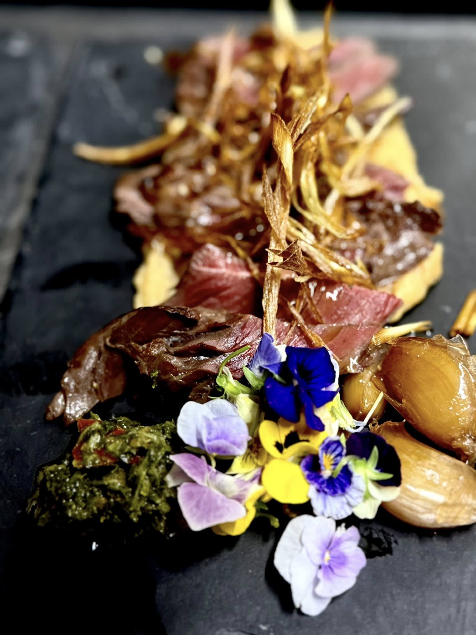 A meat dish served at Purete (photo credit: Courtesy Purete)