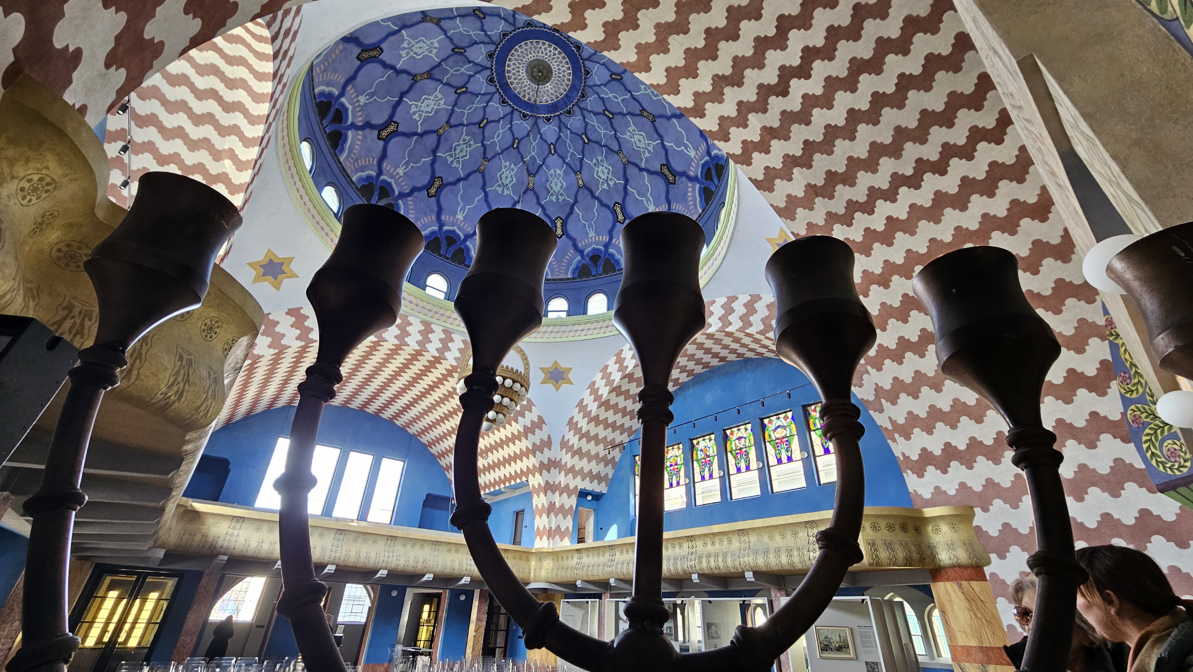 The stunning newly-active Neolog synagogue in Trencin. (photo credit: @MarkDavidPod   )