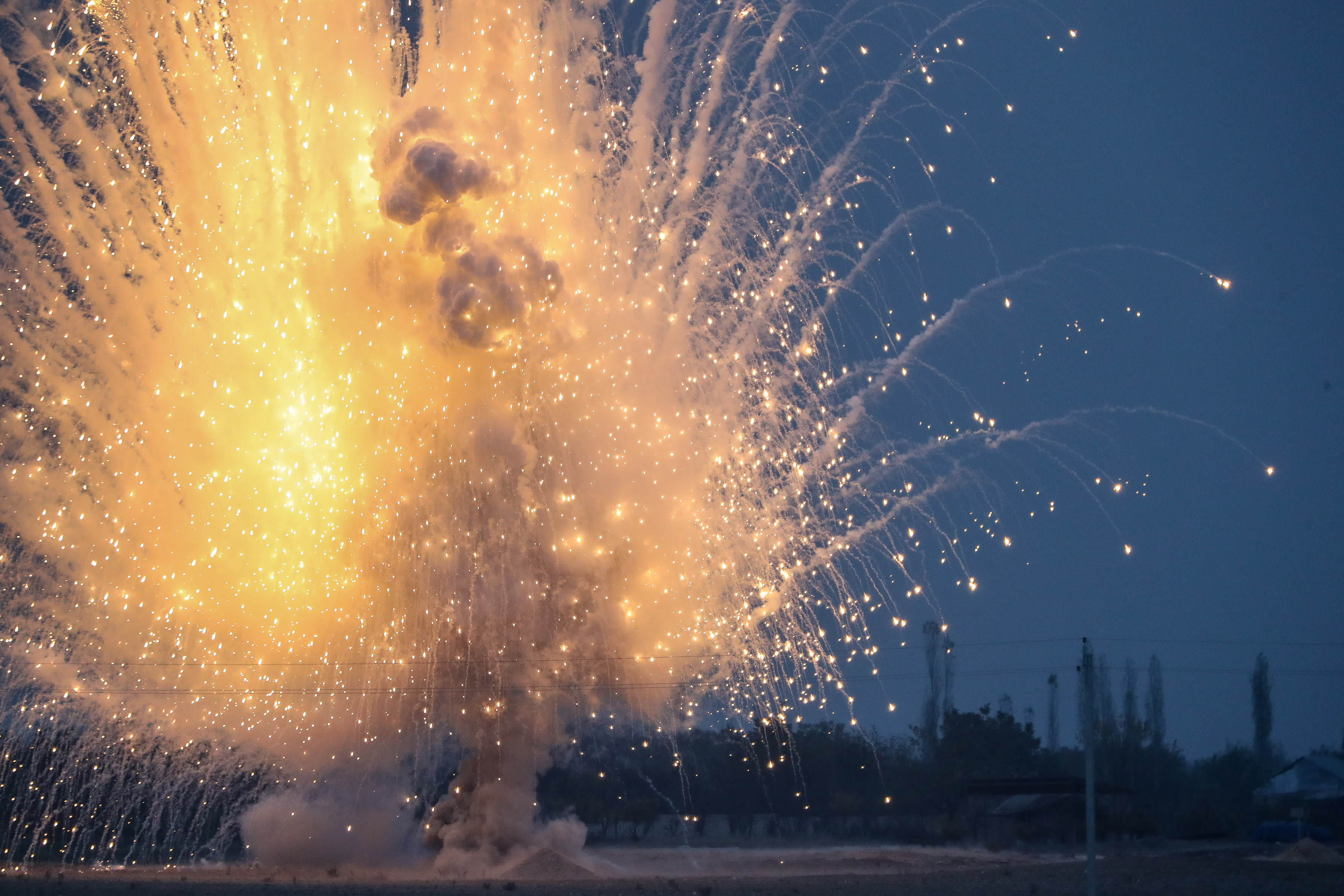 Iran used 'white phosphorus incendiary' in drone attack, Kurdish dissident group claims