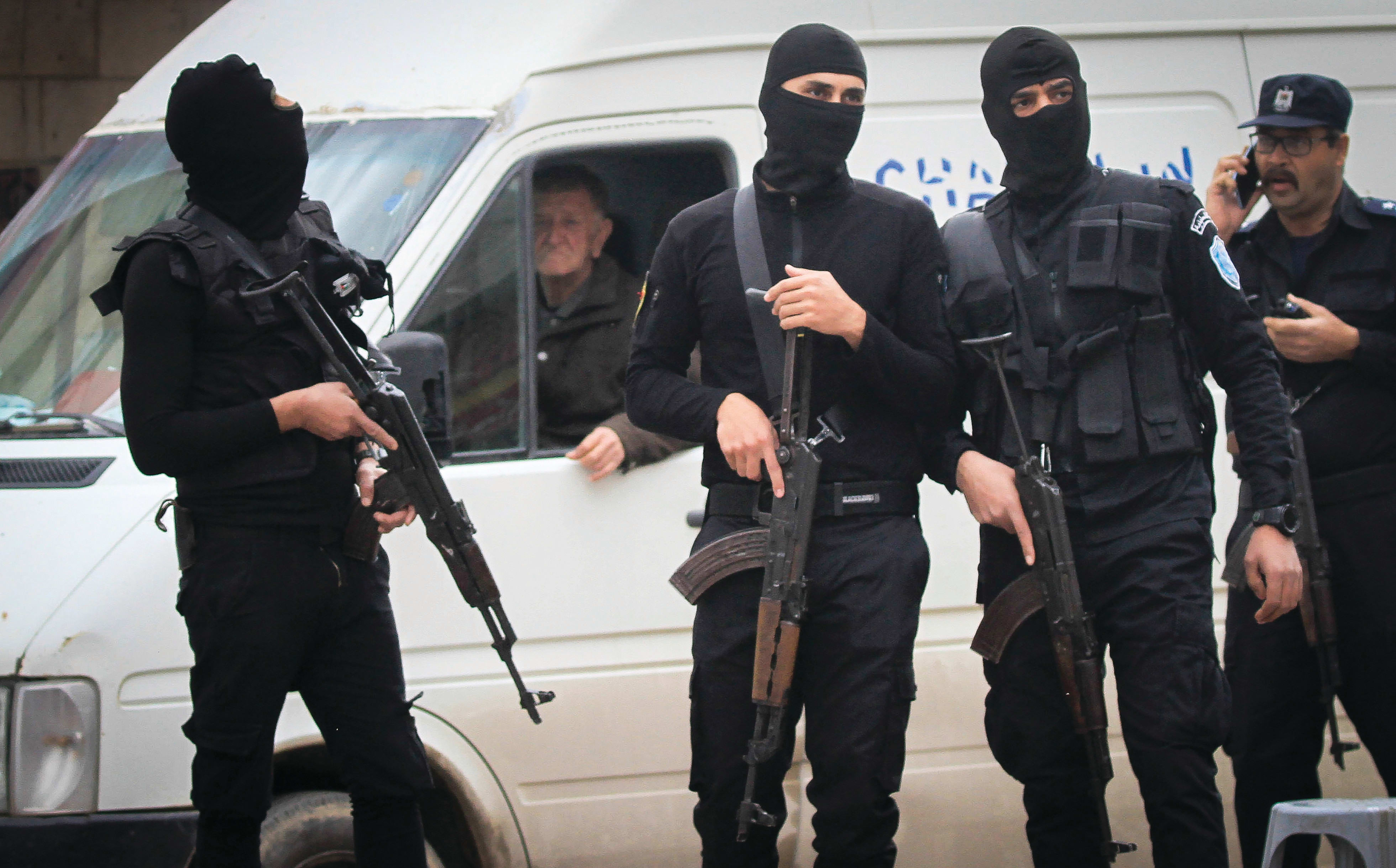 MEMBERS OF the Palestinian security forces show a presence in Jenin in the West Bank, earlier this month. Airstrikes by the Israel Air Force on Palestinian-controlled areas, including Jenin, are a significant escalation in Israeli defense, says the writer.  (photo credit: NASSER ISHTAYEH/FLASH90)