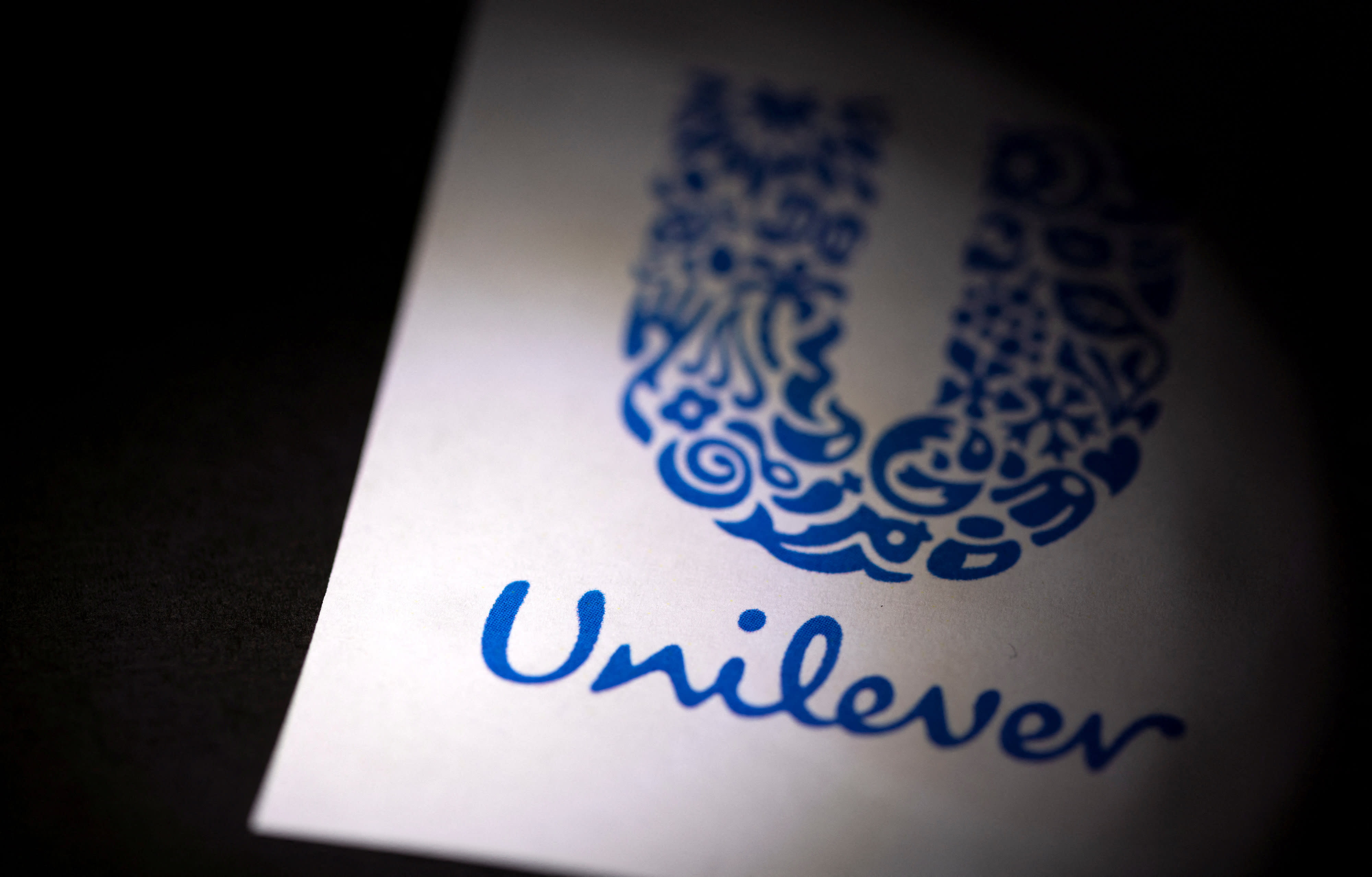 Unilever logo is displayed in this illustration created on January 17, 2022. (photo credit: REUTERS/DADO RUVIC/ILLUSTRATION/FILE PHOTO)