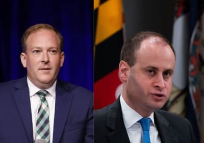 Will Scharf and Lee Zeldin