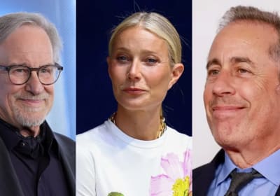 Jerry Seinfeld, Steven Spielberg, and Gwyneth Paltrow